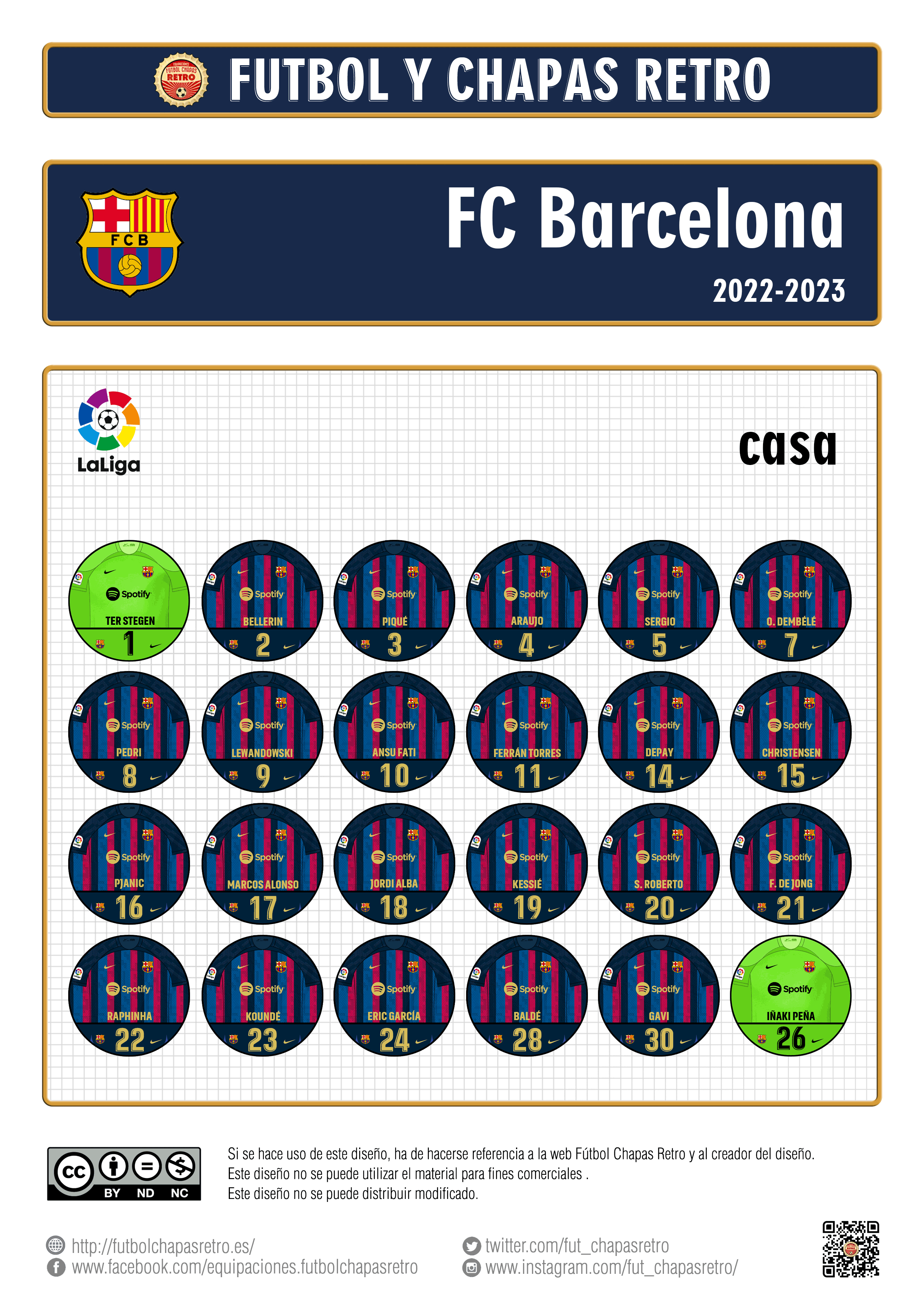 Barcelona | Fútbol Chapas Retro